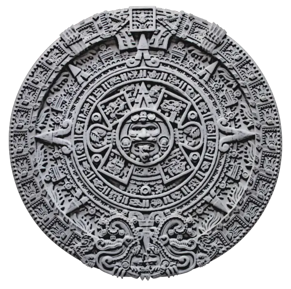 Aztec Calendar Sunstone Picture