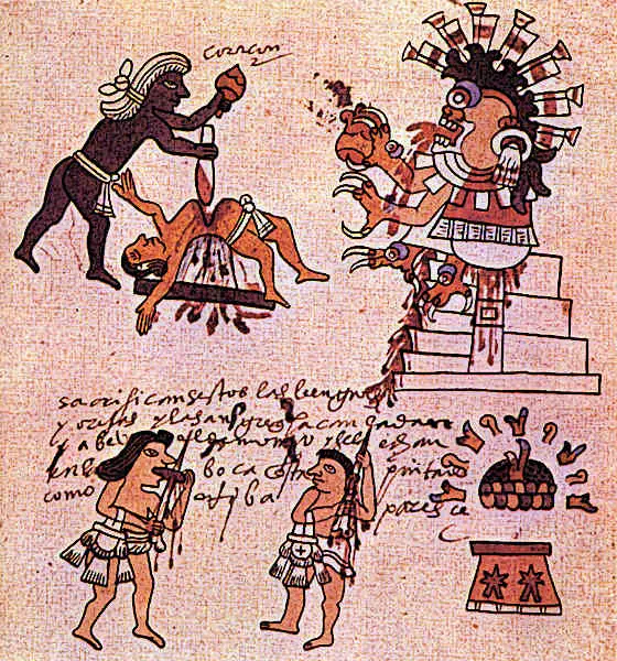 Image from the Aztec Codex Tudela 21