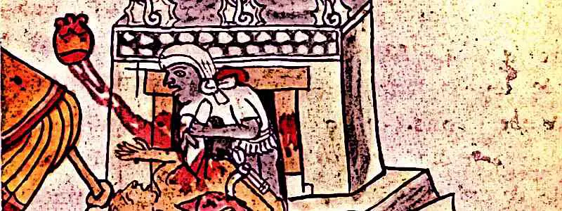 Aztec Human Sacrifice Codex Magliabechiano