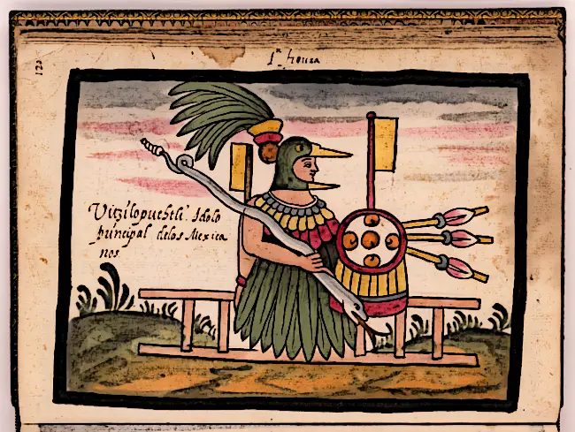 Humming Bird God Huitzilopochtli